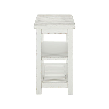 Backroads - Sofa Table - Weathered White & Parchment Brown