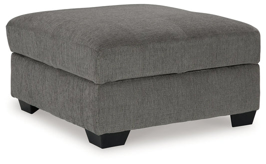 Glynn-cove - Iron - Ottoman With Storage