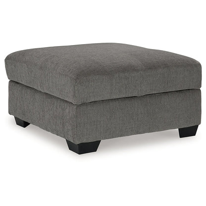 Glynn-cove - Iron - Ottoman With Storage