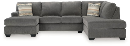 Glynn-cove - Iron - 2-Piece Sectional With Raf Corner Chaise