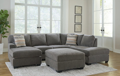 Glynn-cove - Iron - 2-Piece Sectional With Raf Corner Chaise