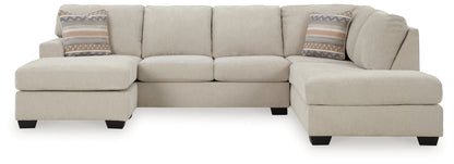 Glynn-cove - Linen - 2-Piece Sectional With Raf Corner Chaise