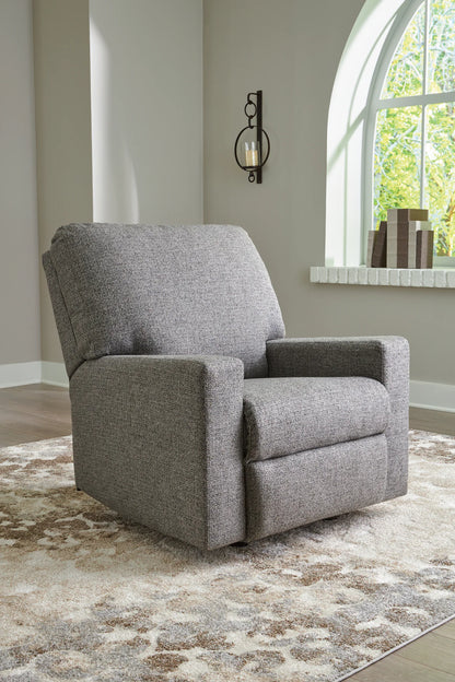 Reydell - Charcoal - Rocker Recliner