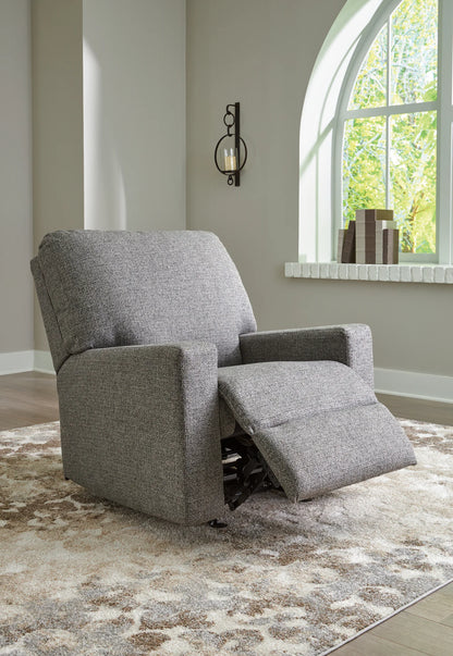 Reydell - Charcoal - Rocker Recliner