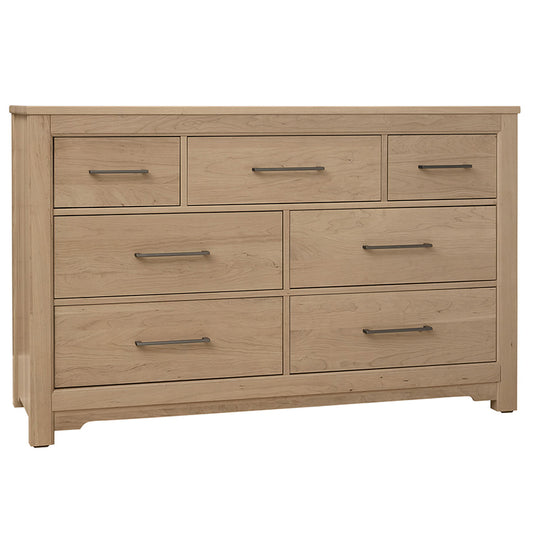 Crafted Cherry - Dresser - 7 Drawers - Bleached Cherry