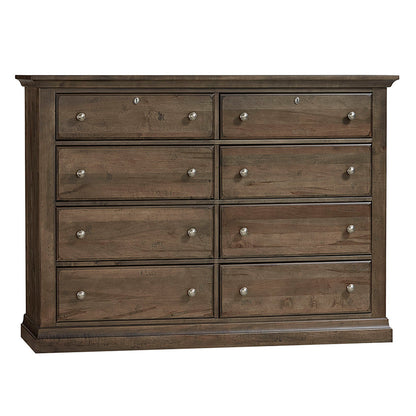 Carlisle - 8-Drawers Dresser - Dark Sable