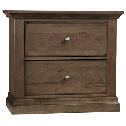 Carlisle - 2-Drawers Nightstand - Dark Sable