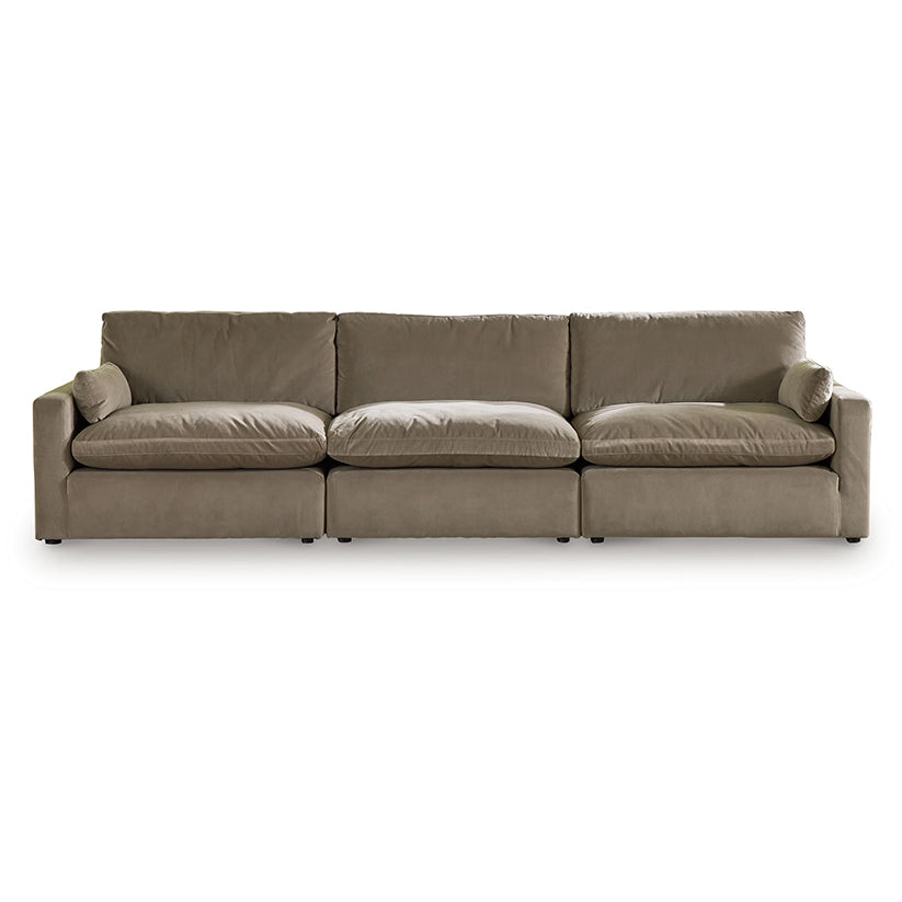 Sophie - Cocoa - 3-Piece Sectional Sofa