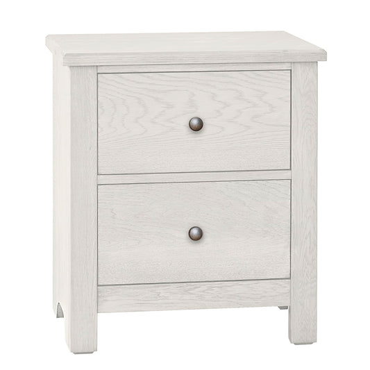 Fundamentals - 2 Drawer Nightstand - White