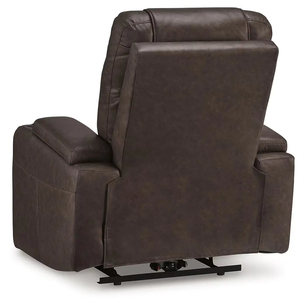 Schooner Rocks - Umber - Power Recliner / Adj Headrest-5