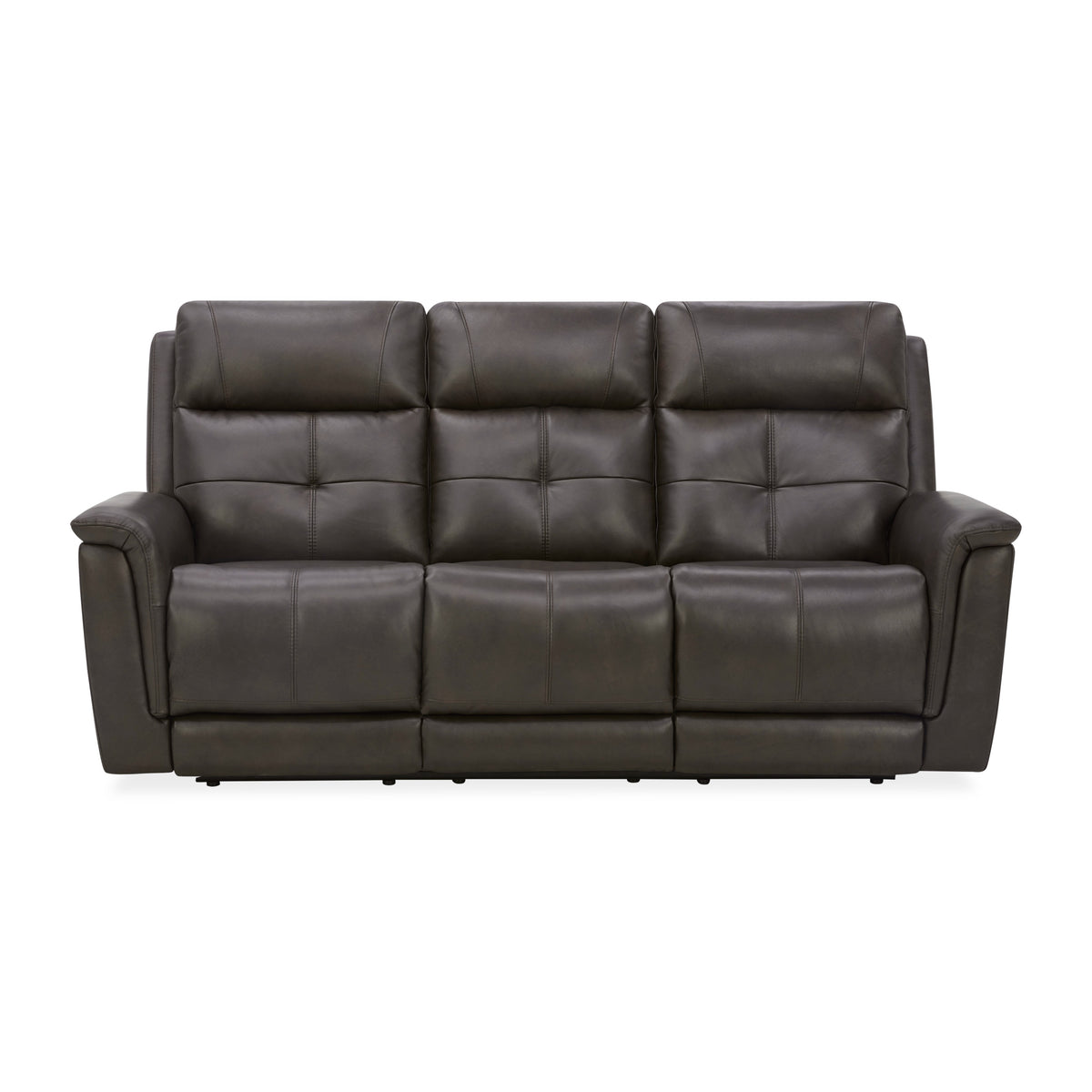 Flexsteel Ranger Leather Power Reclining Sofa – Rustic Brown