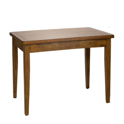 Treasures - Rectangular Leg Dining Table - Dark Brown