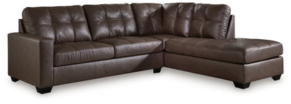 Barlin Mills - Umber - 2-Piece Sectional With Raf Corner Chaise