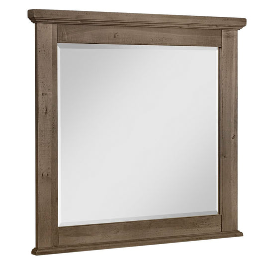 Cool Rustic - Landscape Mirror - Stone Grey