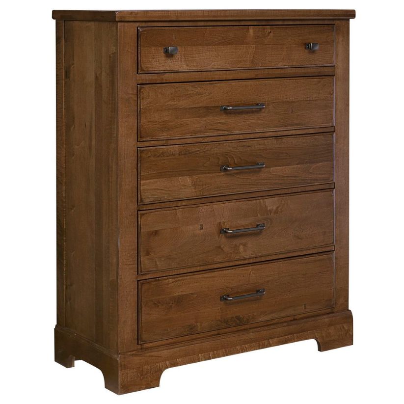 Cool Rustic - 5-Drawers Chest - Amber