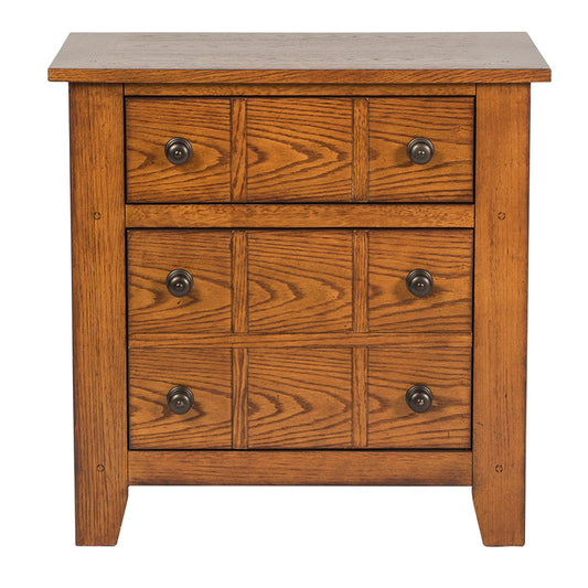 Grandpas Cabin - Night Stand - Light Brown