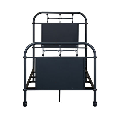 Vintage Series - Twin Metal Bed - Navy