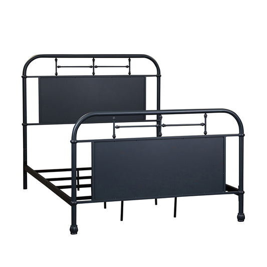 Vintage Series - Full Metal Bed - Navy