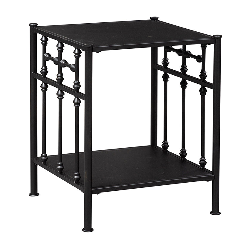 Vintage Series - Open Night Stand - Black