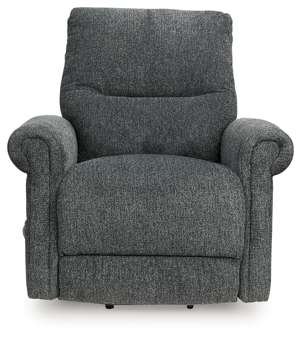 Aureta - Charcoal - Power Lift Recliner