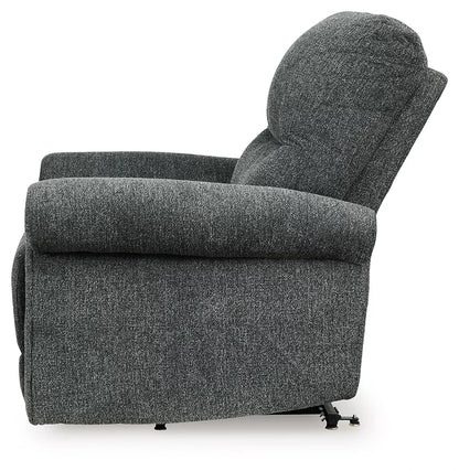 Aureta - Charcoal - Power Lift Recliner