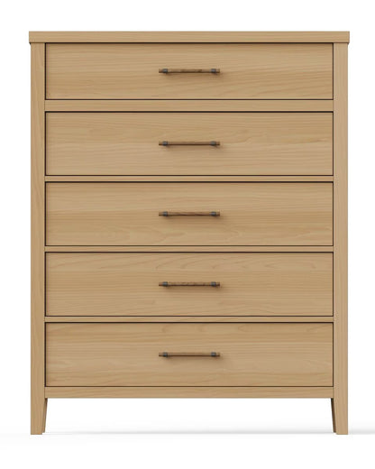 Pure Maple - 5 Drawer Chest - Natural Maple