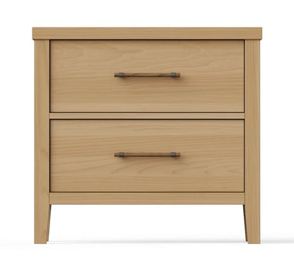Pure Maple - 2 Drawer Nightstand - Natural Maple