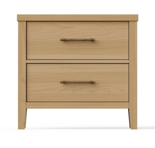 Pure Maple - 2 Drawer Nightstand - Natural Maple