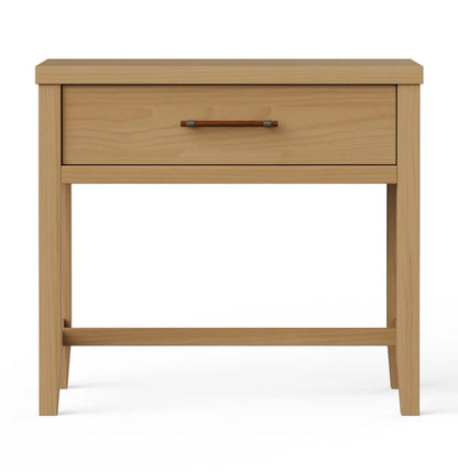 Pure Maple - 1 Drawer Bedside Table - Natural Maple