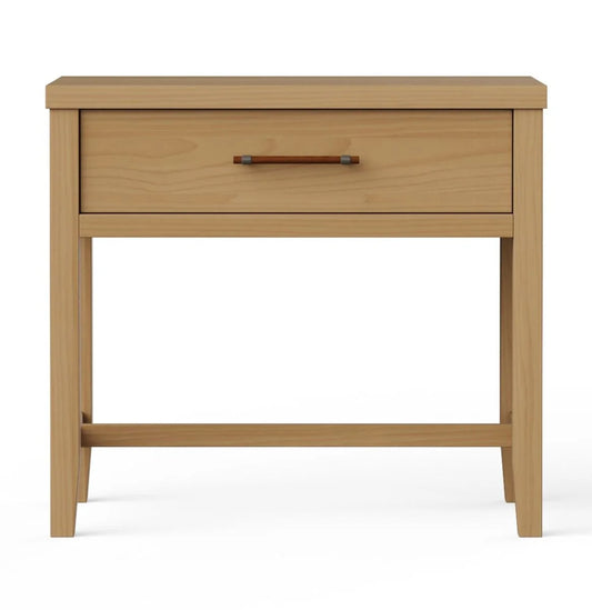 Pure Maple - 1 Drawer Bedside Table - Natural Maple