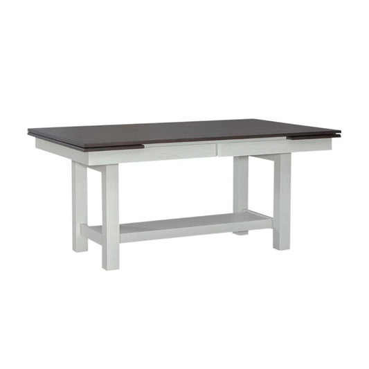 Brook Bay - Trestle Table Set - White