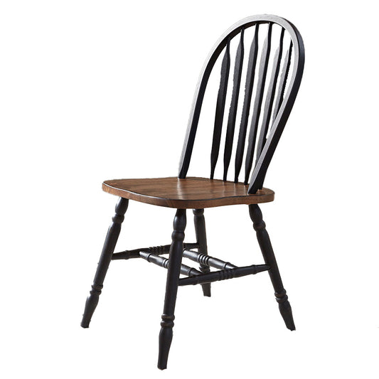Carolina Crossing - Windsor Side Chair - Black