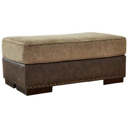 Alesbury - Chocolate - Ottoman