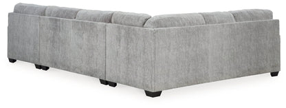 Pembrey - Pewter - 3-Piece Sleeper Sectional