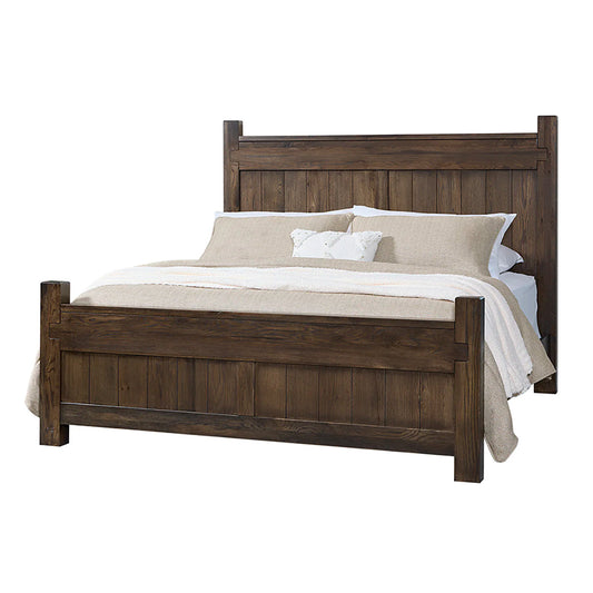 Joinery - Queen Poster Bed - Espresso Oak