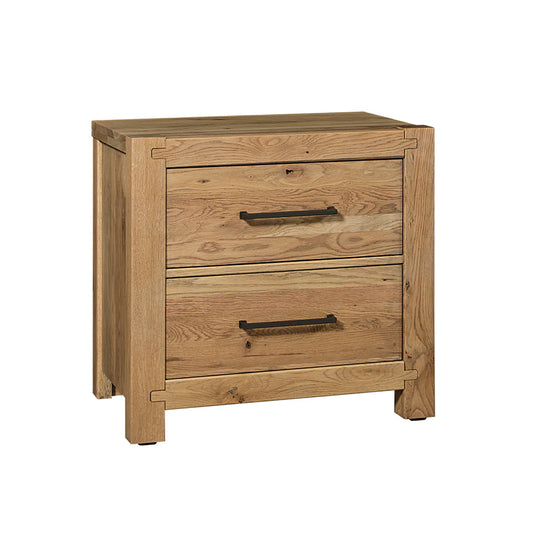 Joinery - 2 Drawer Nightstand - Natural Oak