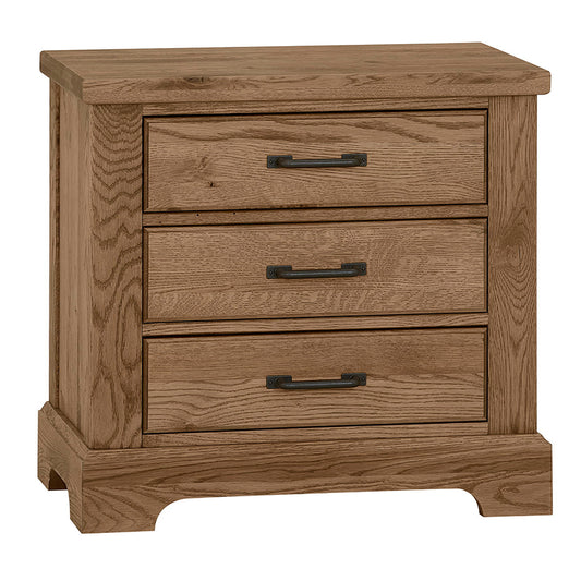 Yosemite - Nightstand - 3 Drawers - Light Brown