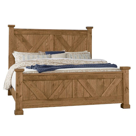 Yosemite - King X Bed With X Footboard - Light Brown