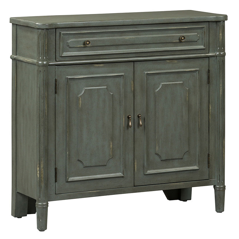 Madison Park - 1 Drawer 2 Door Accent Cabinet - Dark Gray