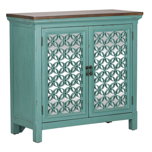 Kensington - 2 Door Accent Cabinet - Blue