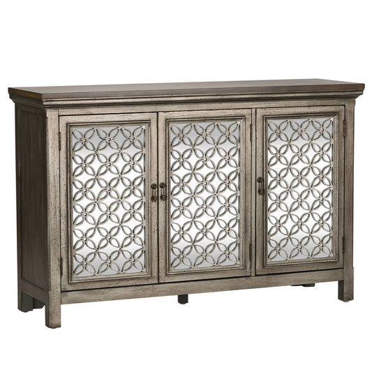 Westridge - 3 Door Accent Cabinet - Light Brown