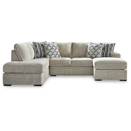 Calnita - Sisal - 2-Piece Sectional With Laf Corner Chaise