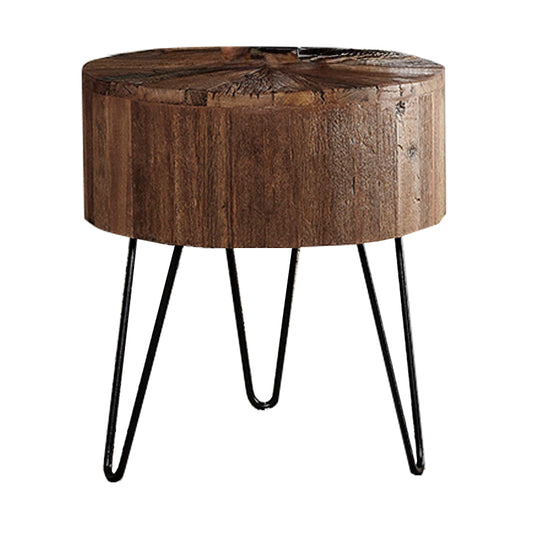 Canyon - Accent End Table - Dark Brown