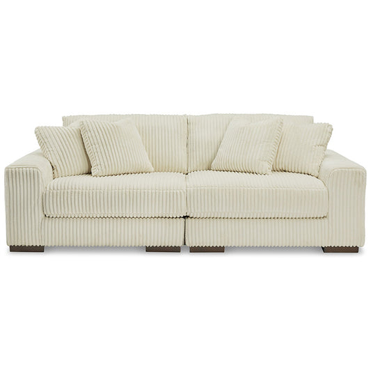 Lindyn - Ivory - Sectional Sofa 2 Pc