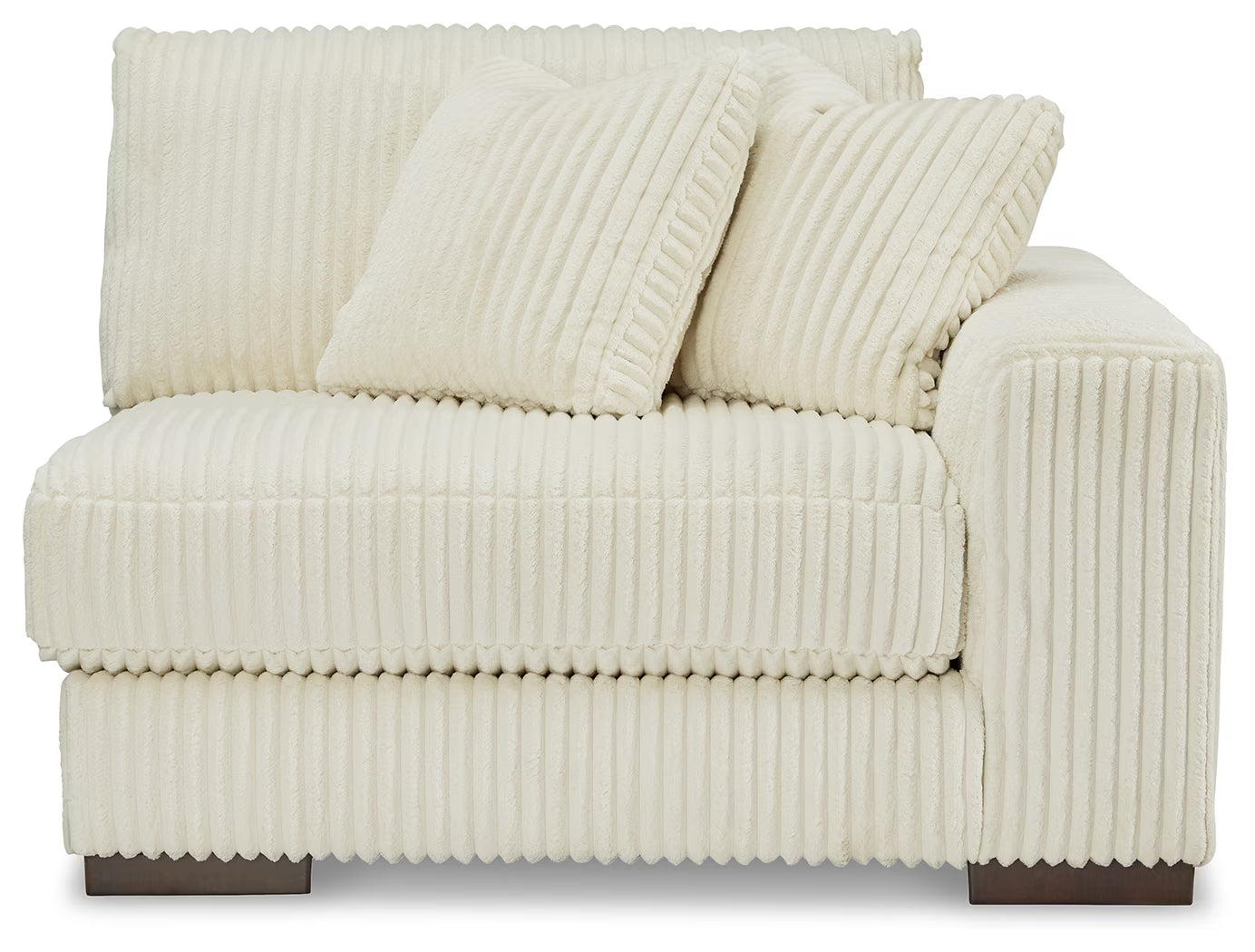 Lindyn - Ivory - 6-Piece Sectional With 3 Armless Chairs