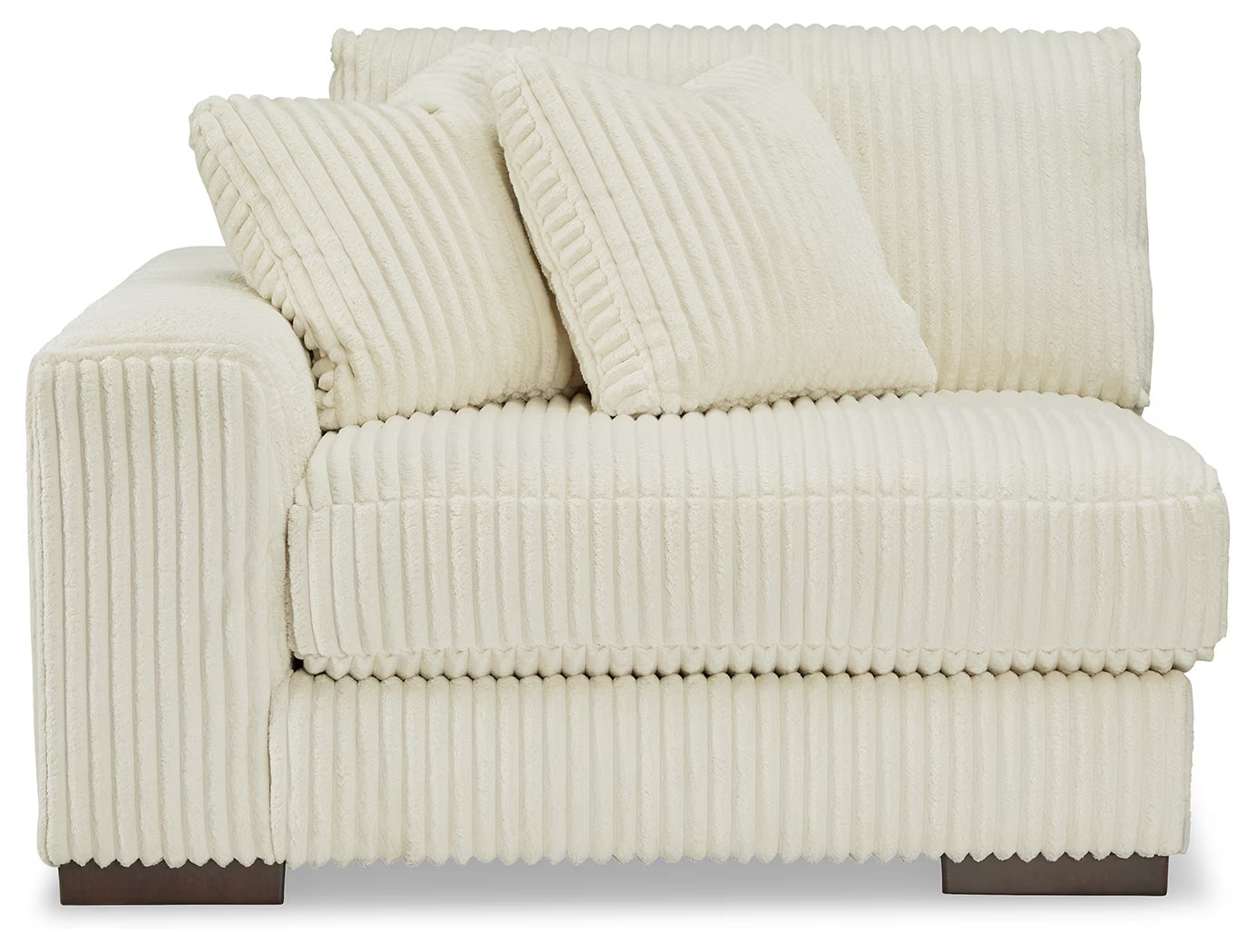 Lindyn - Ivory - 6-Piece Sectional With 3 Armless Chairs