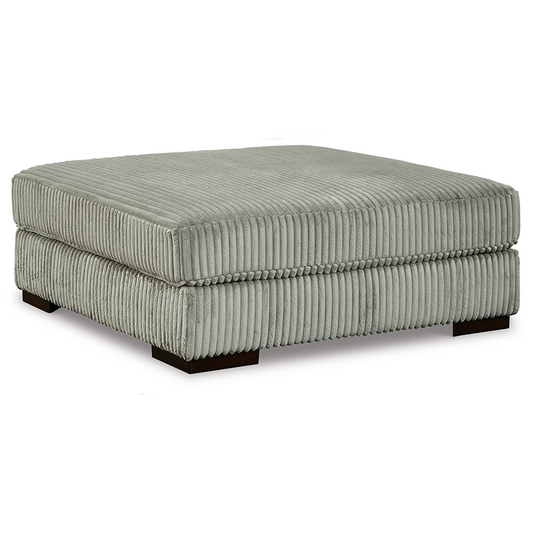 Lindyn - Fog - Oversized Accent Ottoman