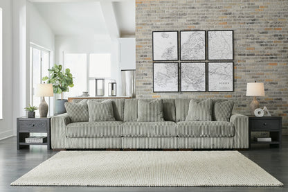 Lindyn - Fog - 3-Piece Sectional Sofa
