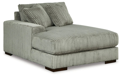 Lindyn - Fog - 4-Piece Sectional With LAF Corner Chaise