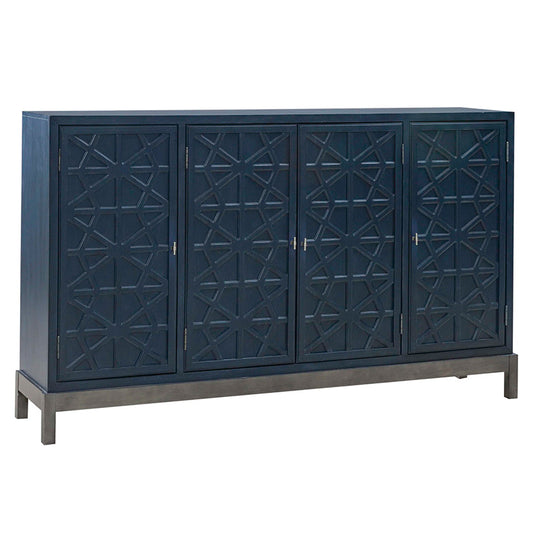 Braxton - Accent Cabinet - Azure Blue